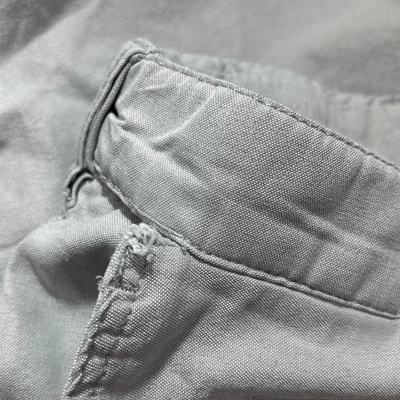 Southern Shirt‎ Shorts Mens Size 34 Gray Chino Khaki Flat Front Casual Preppy - Picture 6 of 10